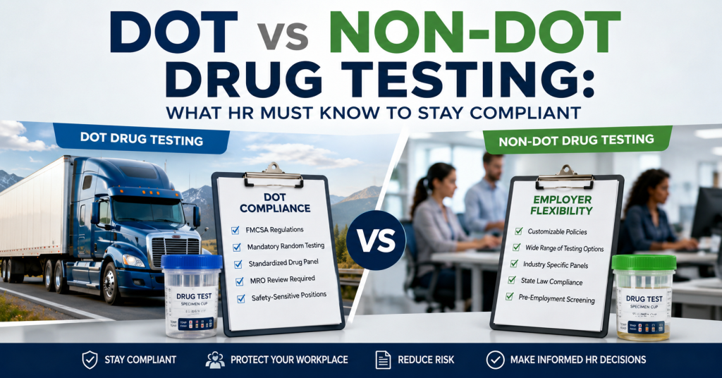 DOT vs Non-DOT drug testing comparison